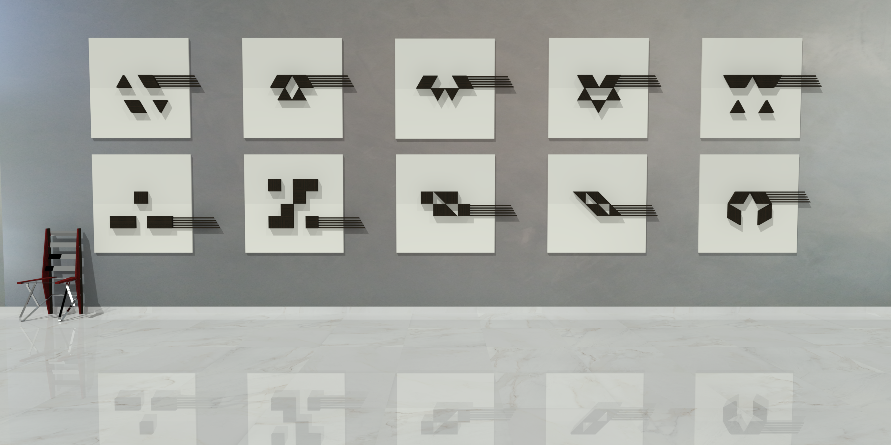 Serie SUPRAFORMA by Ernesto Oñate