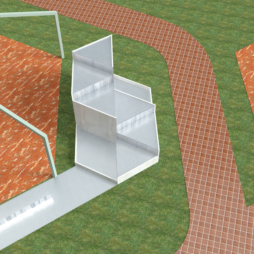 Jardín DESCUBRIENDO ESTAR AQUÍ by Ernesto Oñate Jardín DESCUBRIENDO ESTAR AQUÍ by Ernesto Oñate