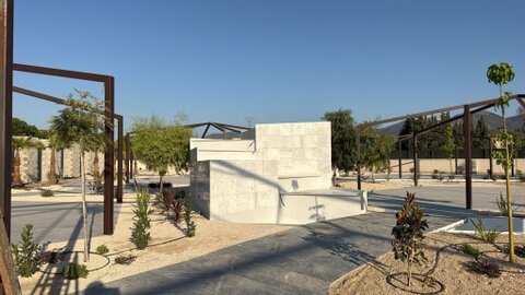 Jardín DESCUBRIENDO ESTAR AQUÍ- Ernesto Oñate