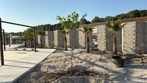 Jardín DESCUBRIENDO ESTAR AQUÍ- Ernesto Oñate